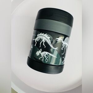 Dinosaur Thermos FUNtainer Stainless Steel 10oz Food Jar with Foldable Spoon New